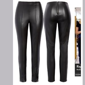 BLANKNYC High Waist Faux Leather Leggings, size 26